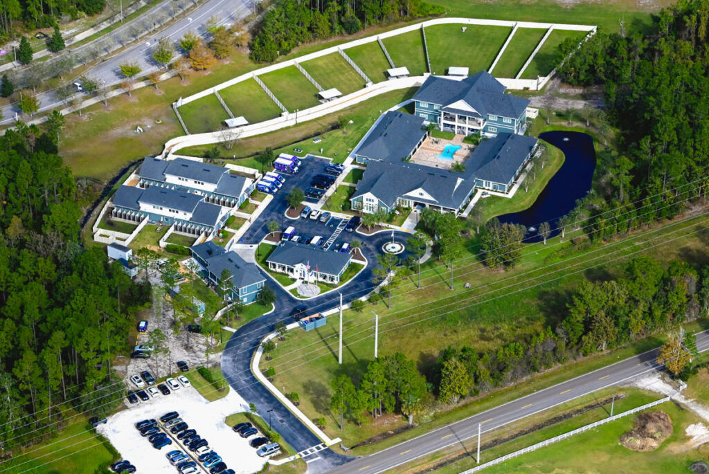 K-9 For Warriors Arial View